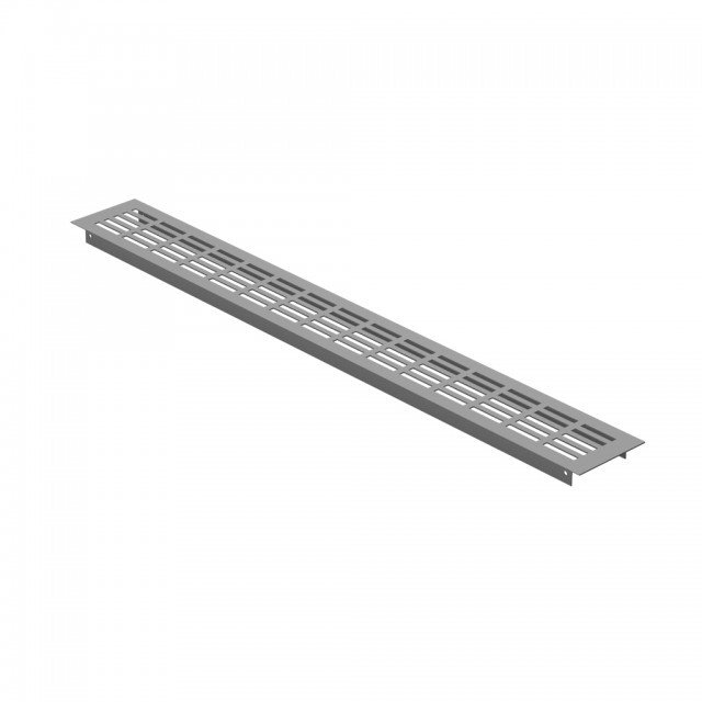 VENTILATION GRILLE COVER 7x58cm / MAT ALUMINIUM